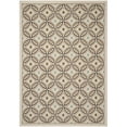 thumbnail image 7 of SAFAVIEH Veranda Bayon Geometric Indoor/Outdoor Area Rug, 6'7" x 9'6", Cream/Chocolate, 7 of 7