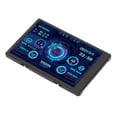 thumbnail image 2 of Computer Temp Monitor, PC Sensor Panel Display Horizontal Vertical Screen Switching  For CPU For PC Case, 2 of 8