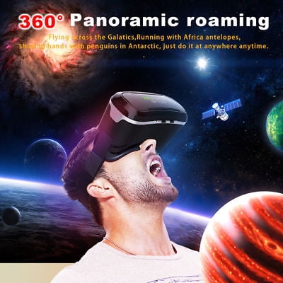 Virtual Reality VR Headset 3D Video Glasses Box Android IOS iPhone Samsung 2.0