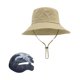 thumbnail image 4 of Sombrero de pescador Zulema con cuerdas ligero para vacaciones Senderismo Playa Beige, 4 of 8