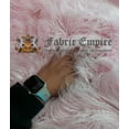 thumbnail image 4 of Faux Fake CURLY Yak FUR 3.5" LONG Pile Japanese Fire Retardant Yarn 2.3oz Per Yard / Craft, Sewing Cosplay 58" Wide Sold by Continuous Yard (Pink), 4 of 8