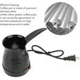 thumbnail image 3 of Turkish Coffee Maker 600ml Coffee Maker 5 to 6 Cups Electric Kettle Stainless Steel Electric Coffee Maker Warmer Kettle with Ergonomic Handle for Home Travel,Cafeteras Electricas Modernas, 3 of 10