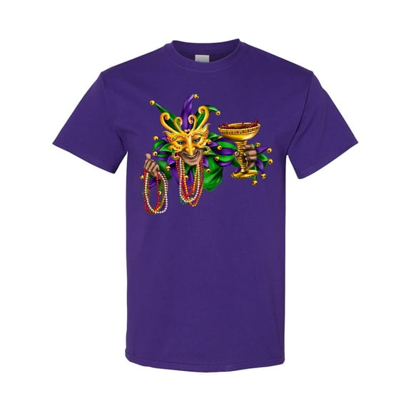 Inktastic Mardi Gras Jester T-Shirt