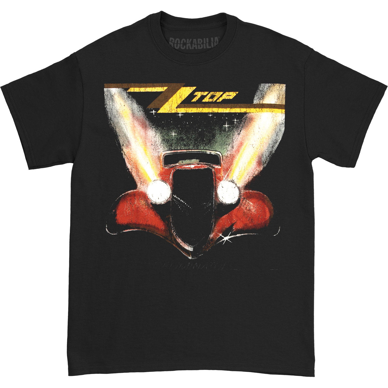 ZZ Top - ZZ Top Men's Eliminator Distress T-shirt Black - Walmart.com ...