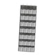 thumbnail image 4 of Organizador de zapatos para puerta, multifuncional, de gran capacidad, para colgar Blanco negro, 4 of 9