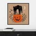 thumbnail image 6 of Amanti Art Halloween Cat Graphic I Framed Canvas Wall Art Print, 6 of 6