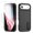 Black, variant on Allytechgroup Case Compatible with iPhone Air with Hidden Kickstand, [Military Grade Drop Protection] Soft TPU Hard PC Bumper Non-Slip Shockproof Full Protective Case, Rose+Mint