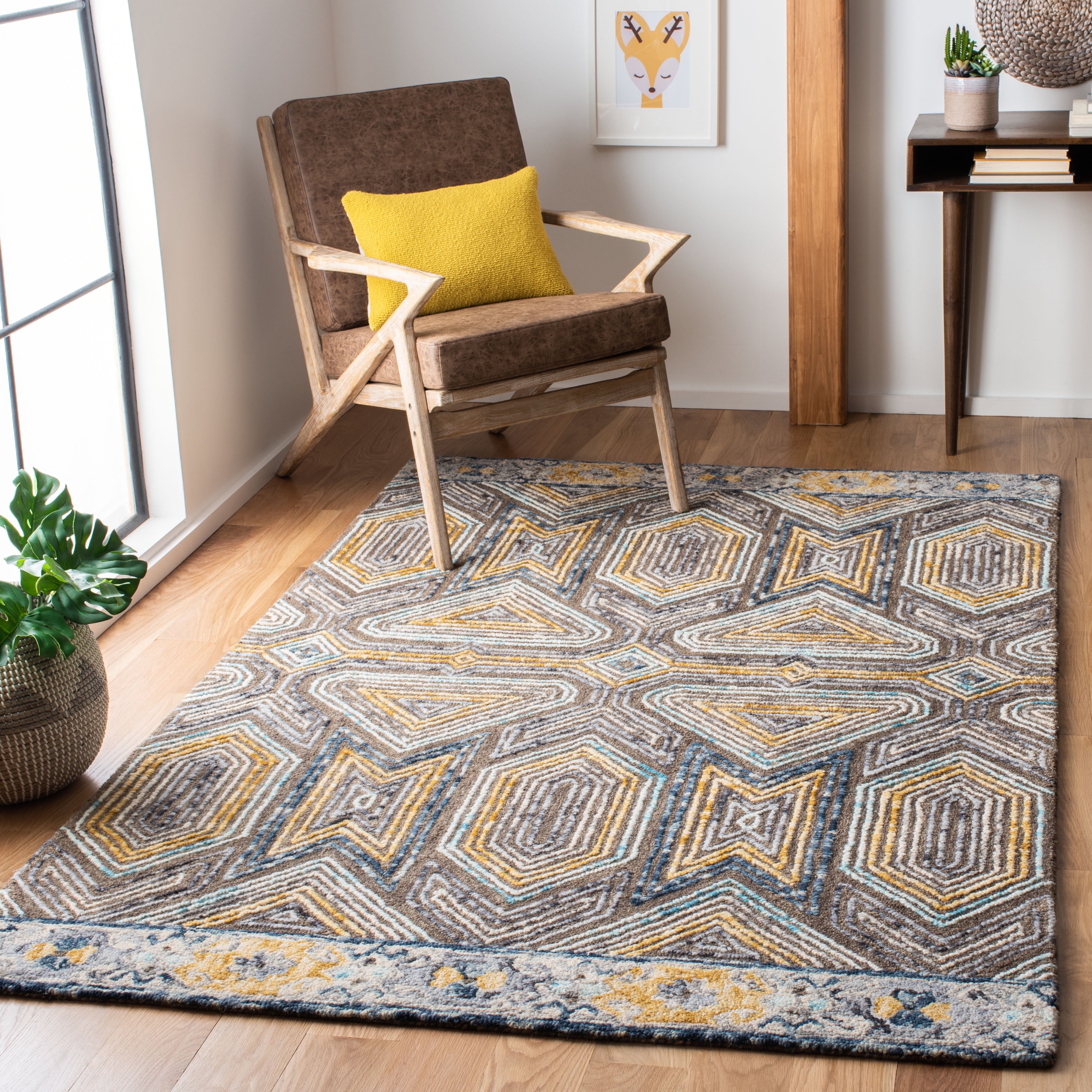 Safavieh Trace Christopher Abstract Geometric Area Rug
