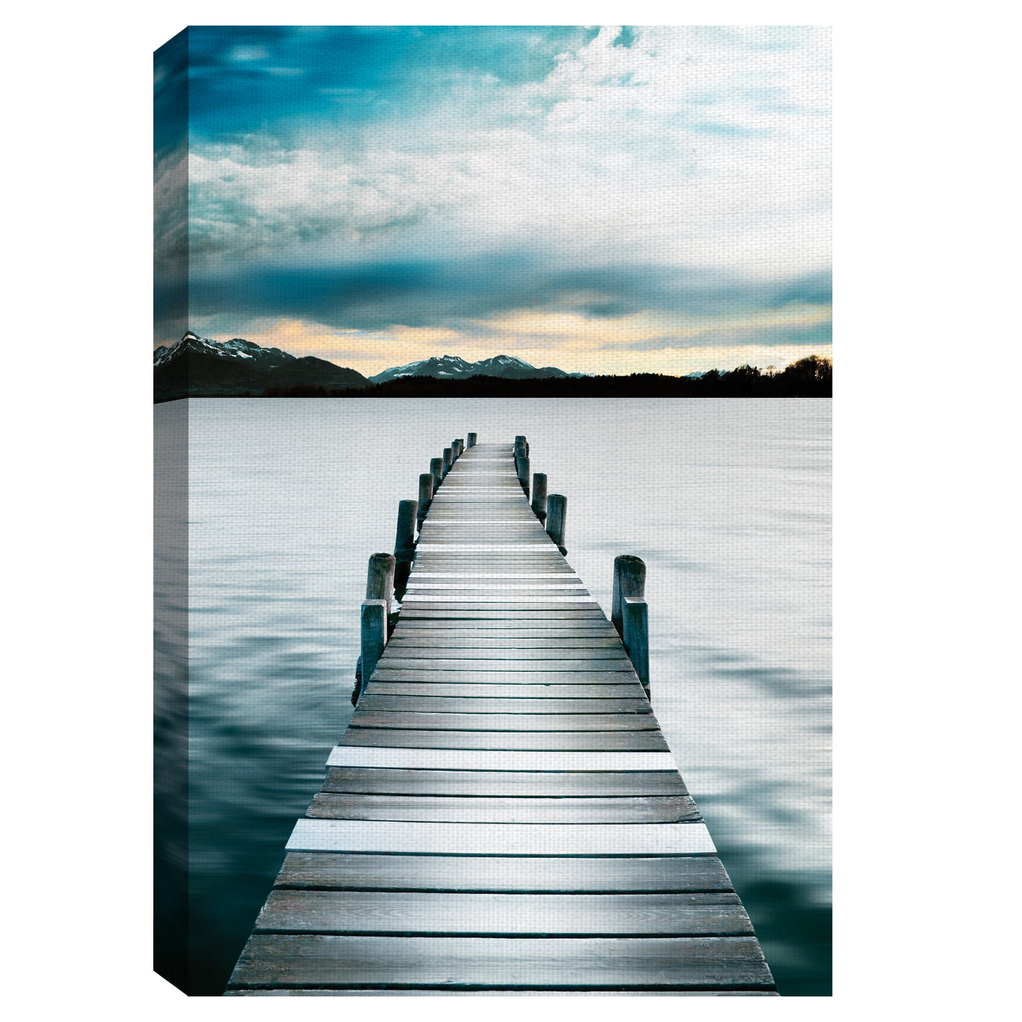 Masterpiece Art Gallery Path To Tranquility Ocean Pier By Danita Delimont Canvas Art Print 24" x 36"