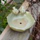 thumbnail image 5 of Moyic Cuenco para pájaros, decoraciones para jardín, herramientas de alimentación para mascotas, líneas de arte, regalo de inauguración de la Jardín y Patio  con agujero 15*15*7.5 Moyic HA036656-01, 5 of 6
