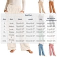 thumbnail image 3 of Axiiglly Flannel Pajama Pants for Women, Cute Printed Elastic Waist Wide Leg Pajama Pants with Pockets, Plus Size Loose Comfy Lounger Sleepwear Trousers, 3 of 7