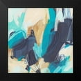 thumbnail image 2 of Vess, June Erica 20x20 Black Modern Framed Museum Art Print Titled - Blue Hive II, 2 of 5