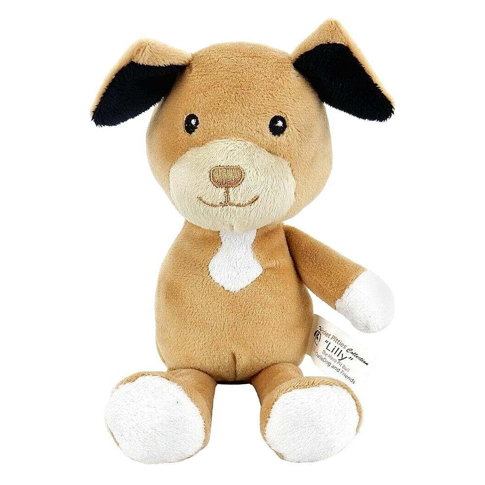 stuffed pitbull puppy