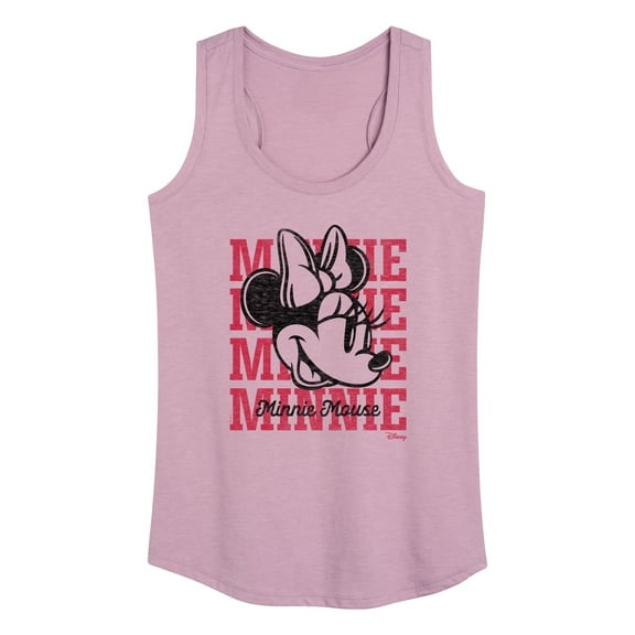 Disney - Minnie Mouse - All About Minnie - Women's Racerback Tank Top