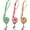 Multi-color, variant on azuza 3 Pack Fall Nylon Dog Leashes Strong & Durable Basic Dog Leash with Easy to Use Collar Hook for Puppy and Small Dogs, XS (6FT, 3/8")