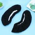 thumbnail image 3 of FELTECHELECTR 2 pares de fundas elásticas de patinaje para niños, de felpa, absorbentes de agua, para hockey sobre hielo (negro, talla XL), 3 of 6