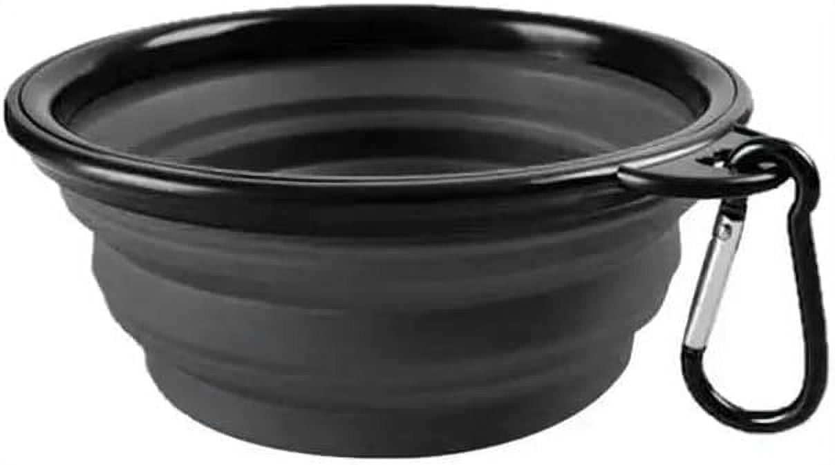 Collapsible Pet Bowl/Silicone Dog Bowl for Travel/Foldable Travel Bowl