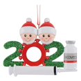 thumbnail image 1 of De Navidad 2021, Decoraciones De Vacunación Personalizadas, Artesanías De Resina, Regalo Para Amigos Y Familiares seitruly HA040057-02, 1 of 6