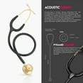 thumbnail image 5 of MDF Acoustica® Lightweight Dual Head Stethoscope (MDF747XP) - Black and Gold, 5 of 10
