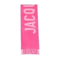 thumbnail image 4 of Letter Jacquard Fringe Scarf - Polyester, 180*35cm/70.86*13.77\, 4 of 6