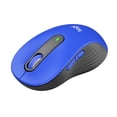 thumbnail image 1 of Logitech Signature M650 L Full Size Wireless Mouse - For Large Sized Hands, 2-Year Battery, Silent Clicks, Customizable Side Buttons, Bluetooth, for PC/Mac/Multi-Device/Chromebook - Classic Blue, 1 of 9