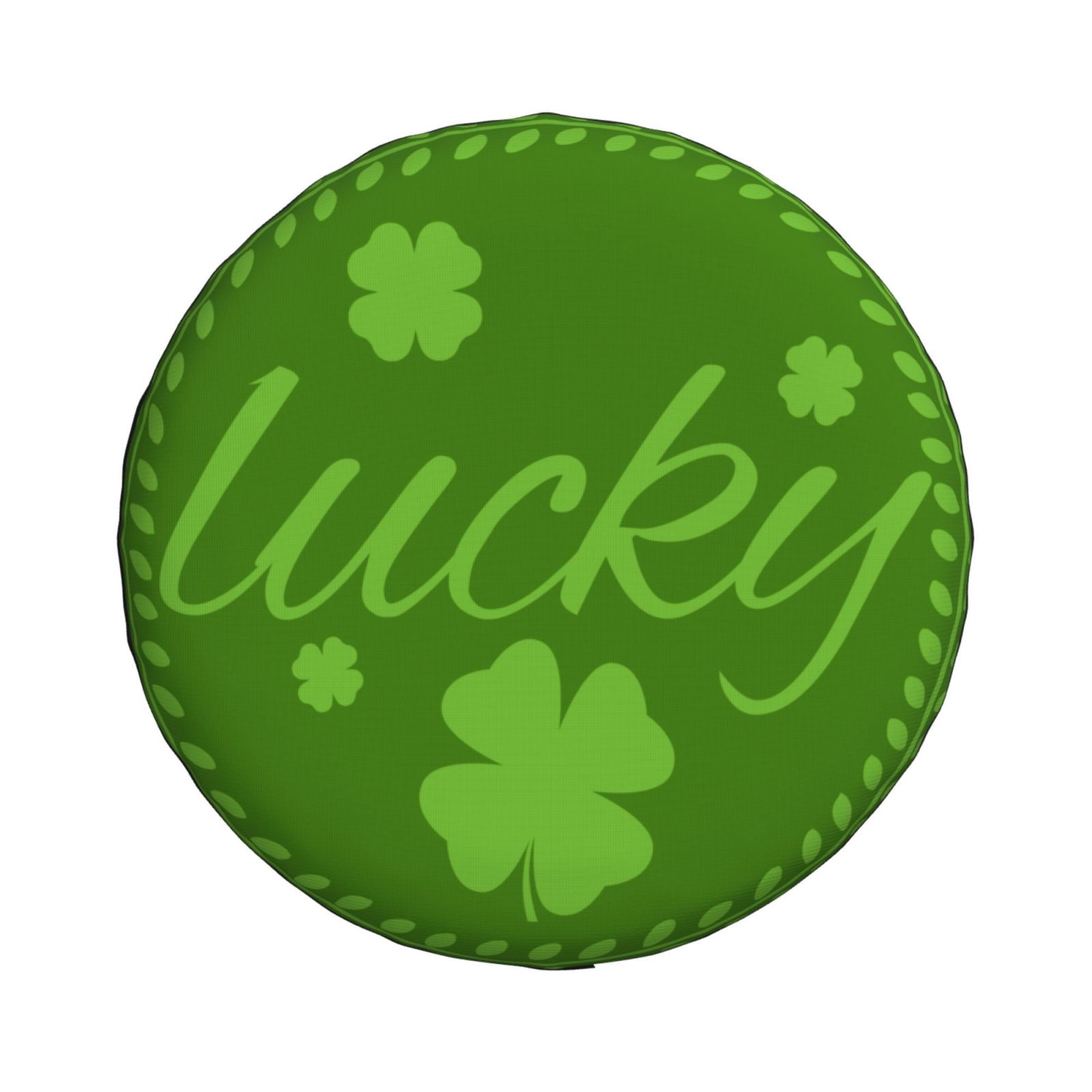 Waterproof Spare Wheel Cover, Clover Pattern Adjustable Wheel Cover For