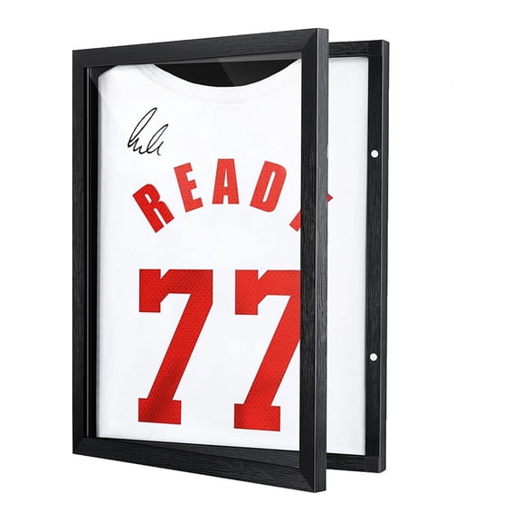 T Shirt Display Frame, 18x14Inch Shadow Box T Shirt Frame with 98% UV Protection Acrylic, 1Inch Depth of Usable Space