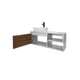 thumbnail image 2 of Gabinete Para Baño Con Lavamanos Y Monomando ODIN, 2 of 6