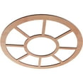 thumbnail image 2 of 22"OD x 8"ID x 3/8"T Grace Wood Fretwork Pierced Ceiling Medallion, Cherry, 2 of 3