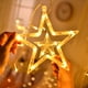 thumbnail image 5 of Lámpara de Cortina de Estrellas, Diseño de Luz Led Multicolor, Luz Blanca Cálida, Decoración Solar En Exteriores E Interiores, Perfecta para Fiestas, Bodas, Navidad, 350 Cm de Largo., 5 of 7