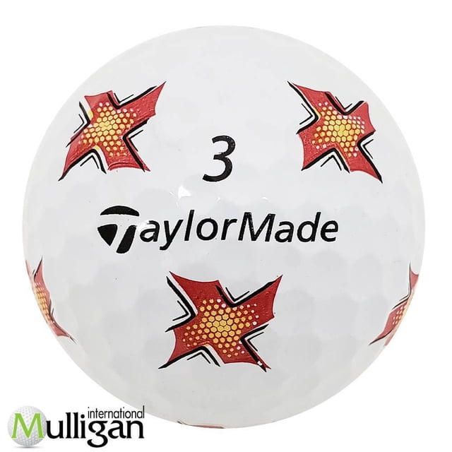 Mulligan - 36 Taylormade TP5 Pix Mix Logo 5A Recycled Used Golf Balls, Multi