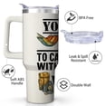 thumbnail image 2 of Camping Adventure Stainless Steel Insulated Mug with Lid and Handle, 40oz, 2 of 4