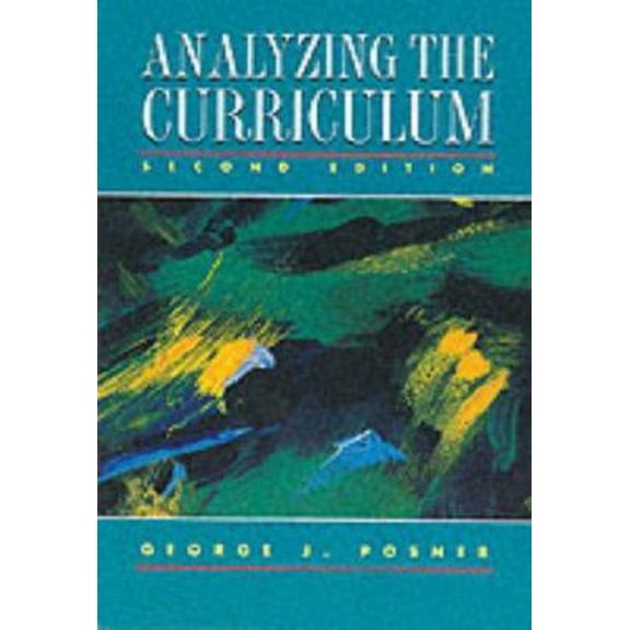 Pre-Owned Analyzing The Curriculum (Paperback) 0070507058 9780070507050