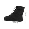 thumbnail image 4 of 1 Paire de Housses de Protection pour Chaussures, Housse de Pluie pour Chaussures d'Extérieur (Noir), 4 of 6