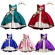 thumbnail image 2 of 2023 verano bebé niña vestido de fiesta ropa para niños elegante cumpleaños princesa boda graduación baile traje 3 -12 años Vestidos3-4T (etiqueta 110) Gao Jinjia LED, 2 of 2
