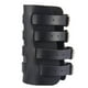 thumbnail image 5 of Brazalete ancho Zulema de Cuero Metal Liso negro, 5 of 8