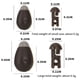thumbnail image 5 of Yuarrent 50 Uds. De cuentas de cambio rápido, aparejos de Terminal, método de choque, alimentador, suministro de anzuelos, accesorios, aparejos de cebo, Pescar Negro/S Yuarrent OD030630-02, 5 of 6