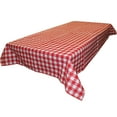 thumbnail image 2 of Cotton Tablecloth Checkered Print Tavern Check Red, 2 of 3