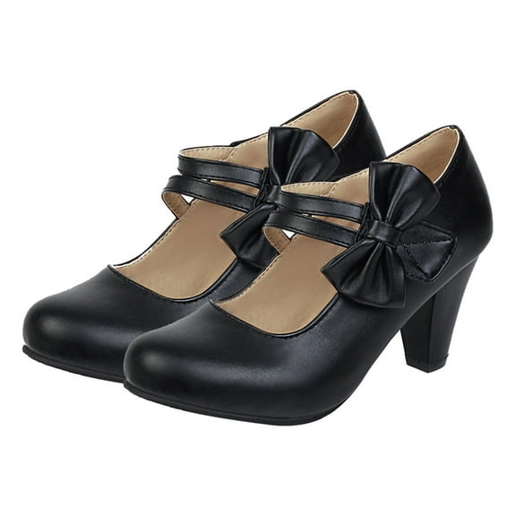 Masteelf Elegant High Heel Shoes for Women Bunion Support White and Black Sandals for Work and Girls