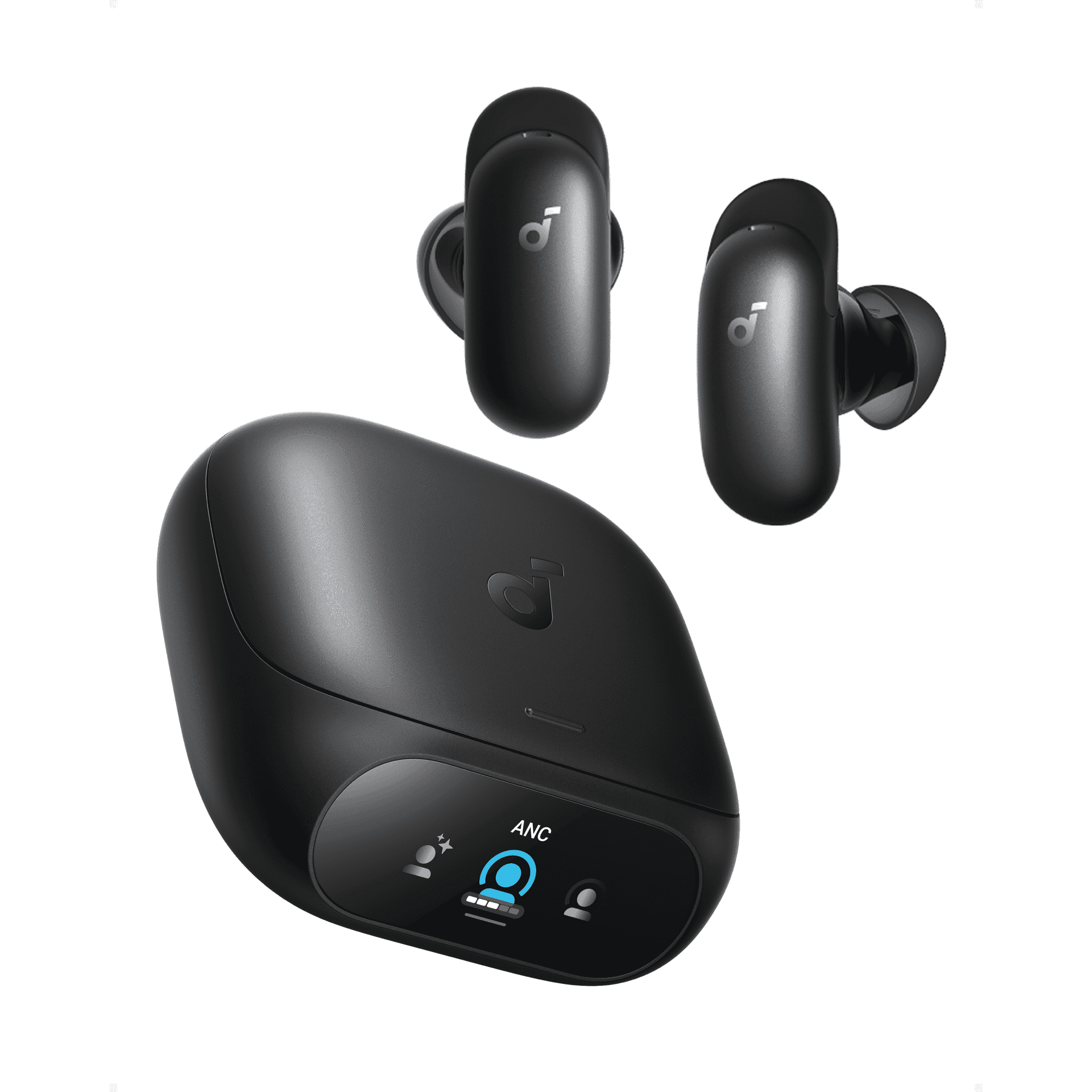 Anker soundcore Liberty 5 Pro, ANKER Thus™ AI Chip, Whisper-Clear Calls, Noise Cancelling Earbuds, Wireless Earbuds, ANC On 6.5H / 28H Playtime, 5 Mins Charge = 4 Hrs Playtime, Wireless Charging