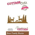 thumbnail image 2 of CottageCutz Elites Die-Deer Family Border, 3.7"X1.6", 2 of 2
