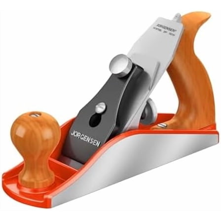 No.4 10" Wood Planer, Hand Planer for Woodworking, Professional Smoothing Plane for Trimming, Craft - Hand Plane with Ductile Iron Body, Adjustable Cutting Depth$$Tools & Hardware Other