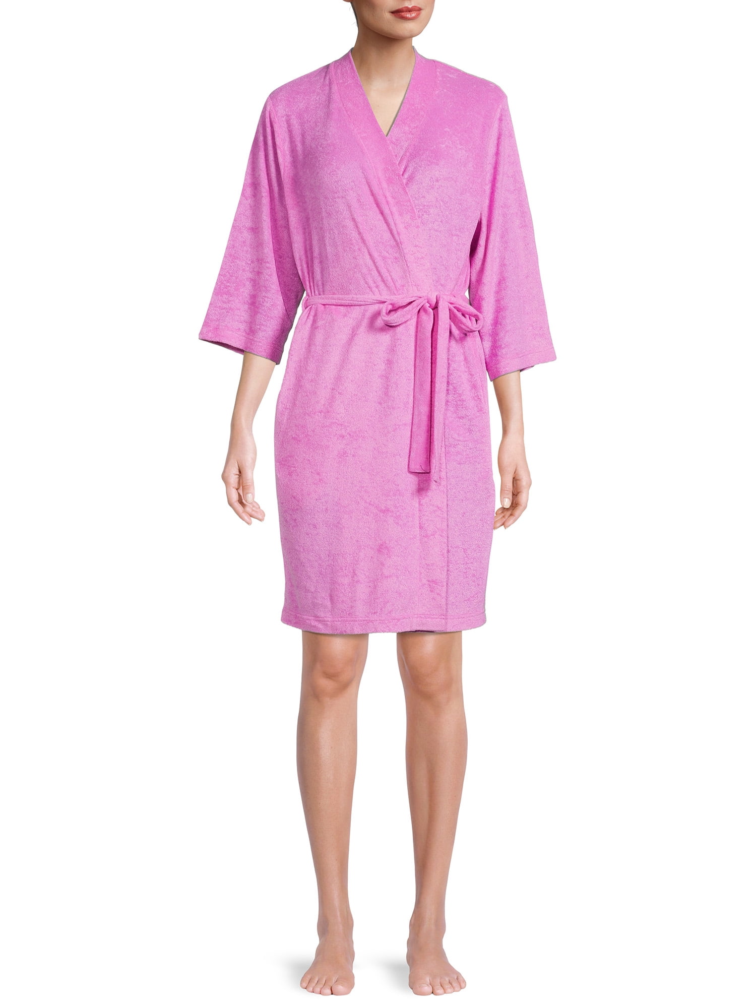 Lissome Women's and Women's Plus Size Terry Cloth Robe