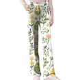 thumbnail image 4 of Fabrcox Pajama Pants Women Easter Egg Rabbit Print Straight Leg Women's Sleep Pants Cozy Drawstring Holiday Trouser Pants Women, 4 of 6