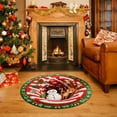 thumbnail image 5 of Christmas Rug, Christmas Welcome Rug, 3D Christmas Doorway Rug, Christmas Rugs for Living Room, Christmas Decorations for Bedroom Bathroom and Home, Christmas Decorations (40cm, Style 3), 5 of 6