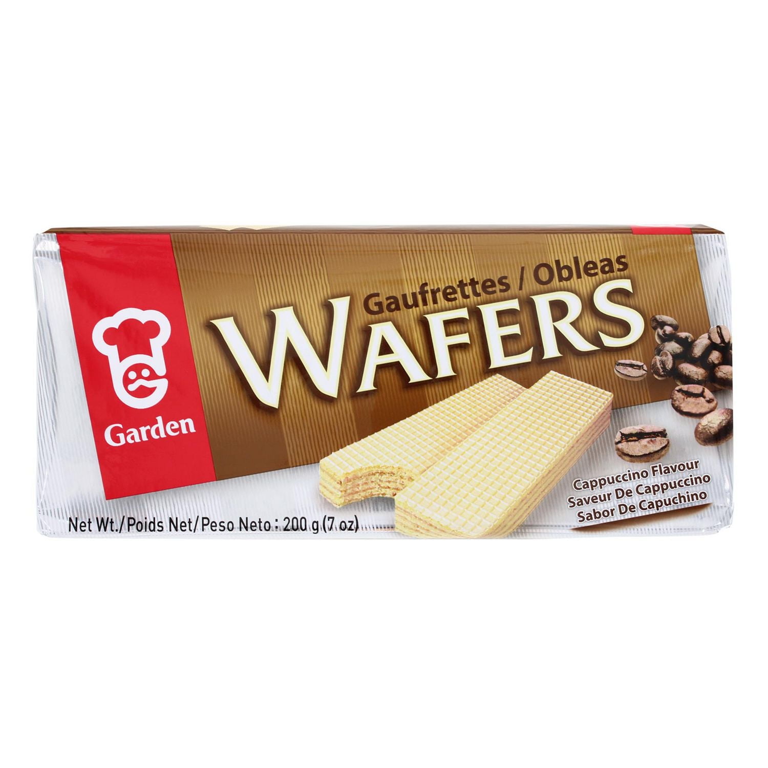 Garden Cappuccino Wafers, 200 g
