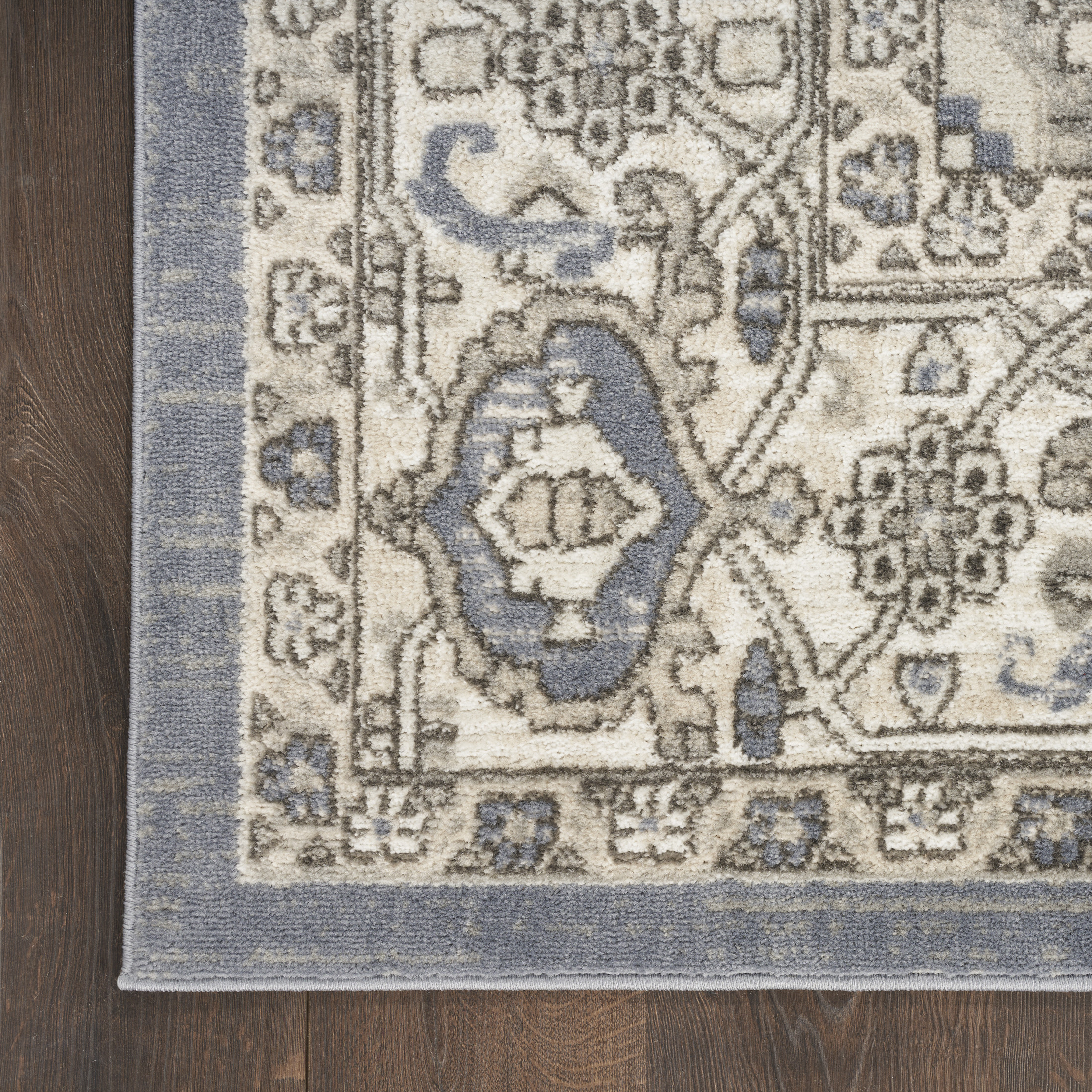 Nourison Concerto 8'10" x 11'10" Blue Vintage Indoor Rug