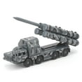 thumbnail image 2 of 1:72 Camouflage Russian S-300 Missile Launcher Vehicle 4D Unassembled Plastic Military Armored Vehicle Armored Vehicle Collection -Grey, 2 of 8