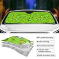 thumbnail image 5 of Bingfone Golf Sport Club Car Windshield Sun Shade Protector Keep Your Vehicle Cool Sun Shield Visor Cover Foldable for Car Truck SUV-Small, 5 of 8