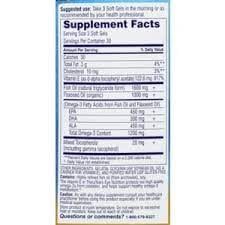 TheraTears Nutrition Dry-Eye Relief Capsules, Omega-3 Supplement, 360 Count (4x90ct)